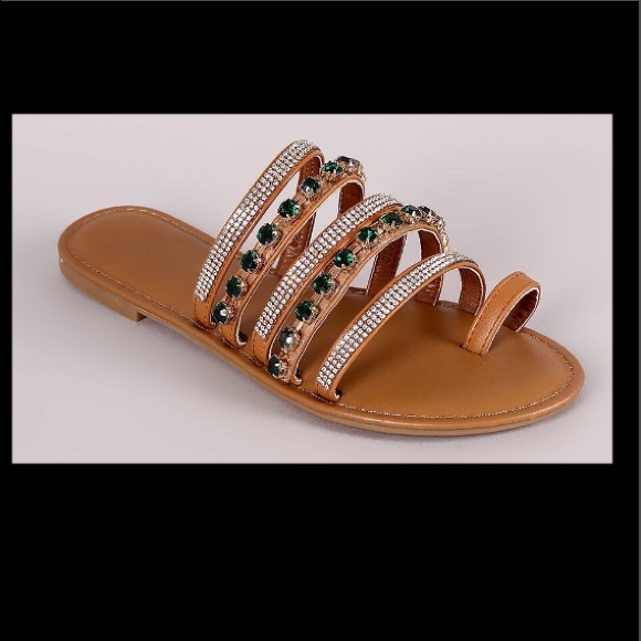 BAMBOO LAST ONE Festival Jeweled Flat - Picture 3 of 7